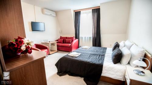 Komforni Apartments Passage Vrnjacka Banja u pesackoj zoni sa krovnom terasom pored gradskog parka i Mosta ljubavi